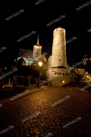 Bautzen bei Nacht