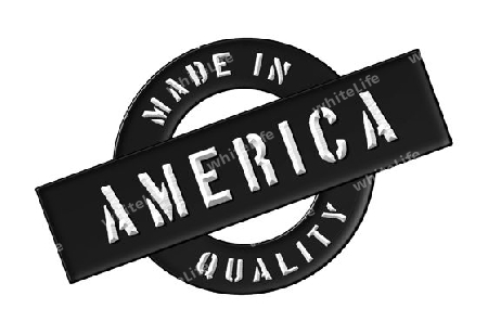 Made in America - Quality seal for your website, web, presentation