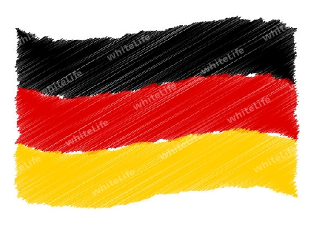 Germany - The beloved country as a symbolic representation as heart - Das geliebte Land als symbolische Darstellung als Herz