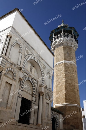 Afrika, Nordafrika, Tunesien, Tunis
Eine Moschee in der Medina oder  Altstadt der Tunesischen Hauptstadt Tunis. 






