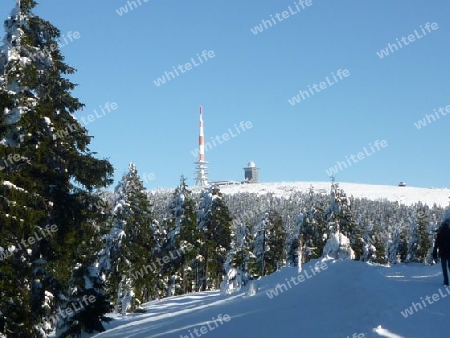 Der Brocken im Winter