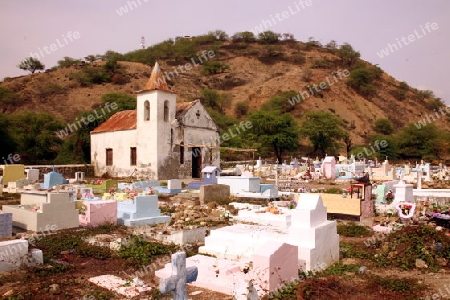 Eine Koloniale Kirche bei Vemasse an der Nordkueste von Ost Timor auf der in zwei getrennten Insel Timor in Asien.  