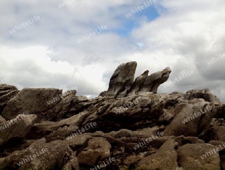 impossante Steinlandschaft an Atlantik