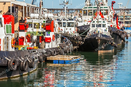 At the waterfront in Cape Town South Africa