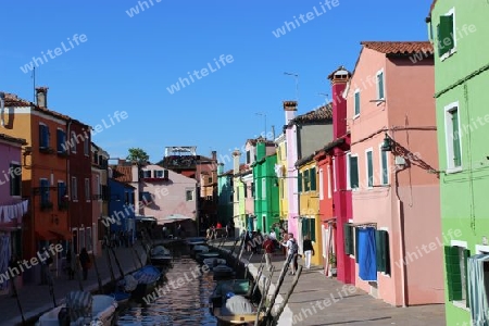 Bunte Idylle auf der Insel Burano