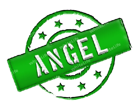 Sign, symbol, stamp or icon for your presentation, for websites and many more named ANGEL