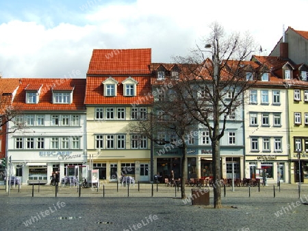 Erfurt H?user am Domplatz