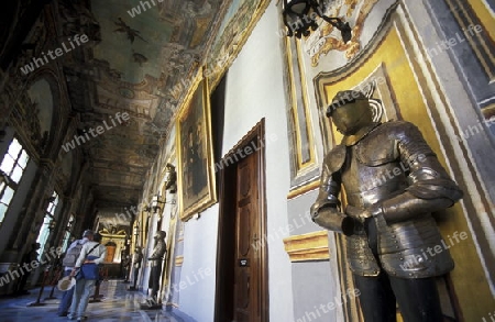 The Grand Masters Palace in the old City of Valletta on Malta in Europe,