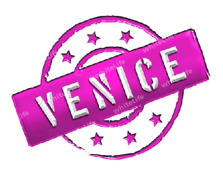 Sign and stamp for your presentation, for websites and many more named Venice