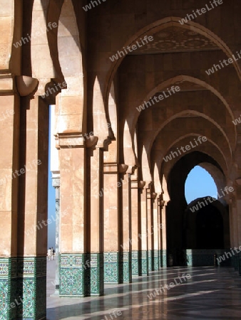 arches of the mosque