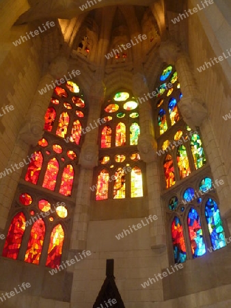 Fenster Sagrada Familia