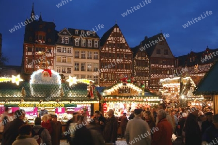 Weihnachtsmarkt auf dem Frankfurter R?mer