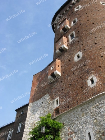 Wawel in Krakow. Sandomierz Bastei