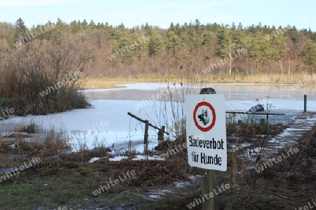 Badeverbot im Winter