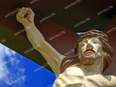 Jesus am Kreuz