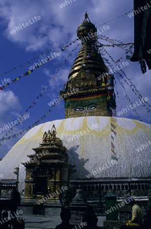 Swayambhunath-Stupa in Kathmandu