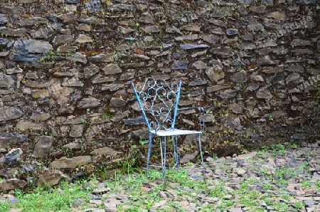 blue chair