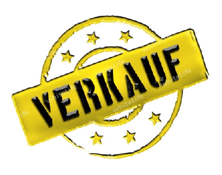 VERKAUF - Zeichen, Symbol im Retro Stil fuer Praesentationen, Prospekte, Internet, ...