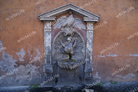 ein Brunnen in Rom