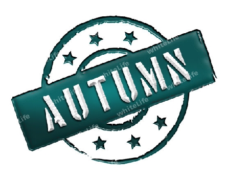 Sign and stamp for your presentation, for websites and many more named AUTUMN