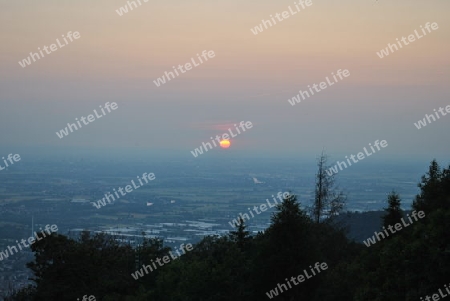 Sonnenuntergang ?ber Heidelberg