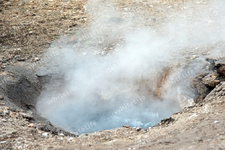 Der S?den Islands, der kleine Litli-Geysir, Hakadalur, im "Goldenen Zirkel"