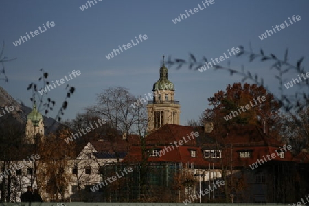 evangelische Christuskirche in Innsbruck, Blick ueber Innsbruck