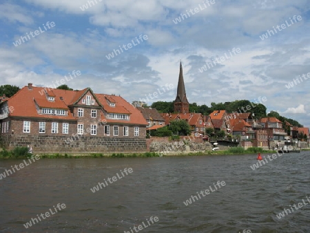 Lauenburg von der Wasserseite