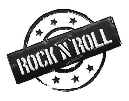 Sign and stamp for your presentation, for websites and many more named Rock'n'Roll