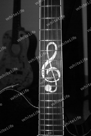 black nd white - guitars   