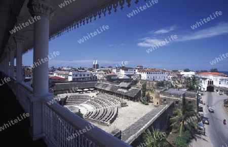 Die Altstadt von Stone Town  oder Zanzibar Town der Hauptstadt der Insel Sansibar im Indischen Ozean in Tansania in Ostafrika.. 