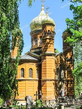 Russisch Orthodoxe Kirche auf dem Historischen Friedhof