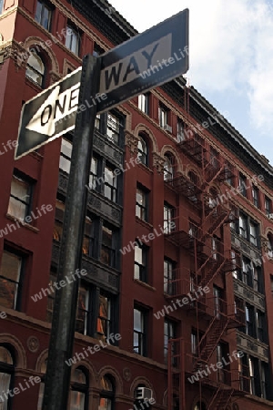 Fire escape Downtown NYC