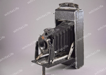 Historische deutsche Balgenkamera, Bellows camera