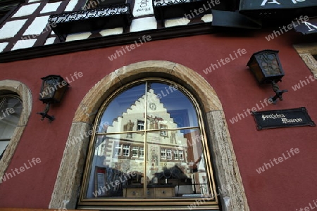 the old town of the villige Schiltach in the Blackforest in the south of Germany in Europe.