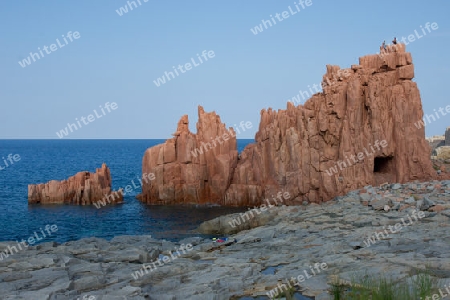 Rote Felsen bei Arbatax