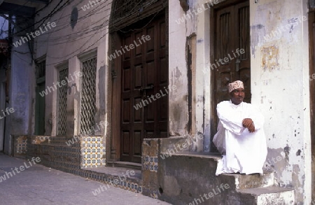 Die Altstadt von Stone Town  oder Zanzibar Town der Hauptstadt der Insel Sansibar im Indischen Ozean in Tansania in Ostafrika.. 