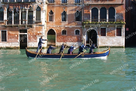 Unterwegs auf dem Canal Grande