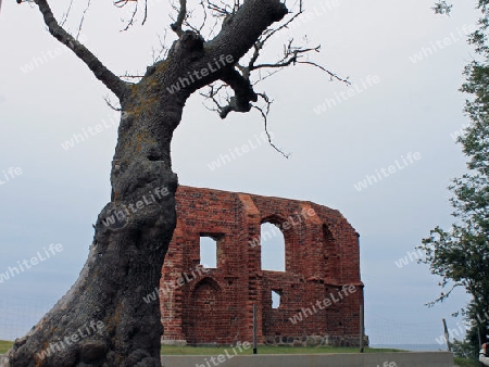 Ruine am Meer