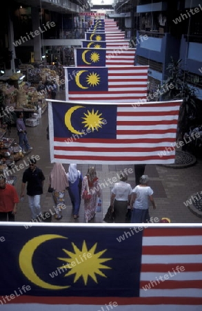 The Marketstreet  in the old city of  Kuala Lumpur in Malaysia in southeastasia.