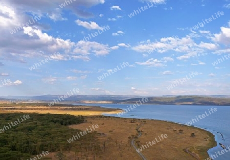 Kenia - Blick auf den Lake Nakuru