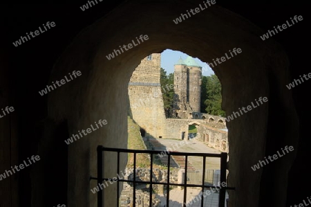 In der Burg Stolpen