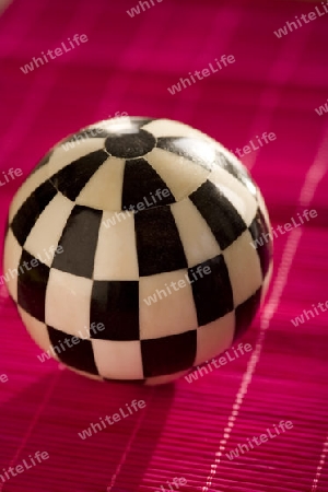 black and white ball