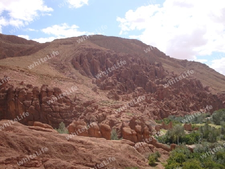 Kahle Berge in Marokko