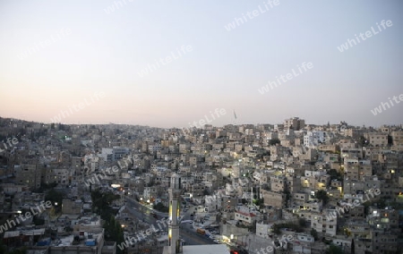 The City Centre of the City Amman in Jordan in the middle east.