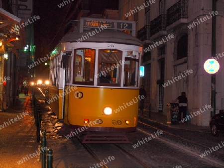 Lissabon bei Nacht