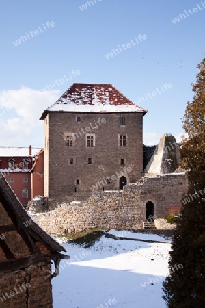 Burghof Wasserschloss Kapellendorf