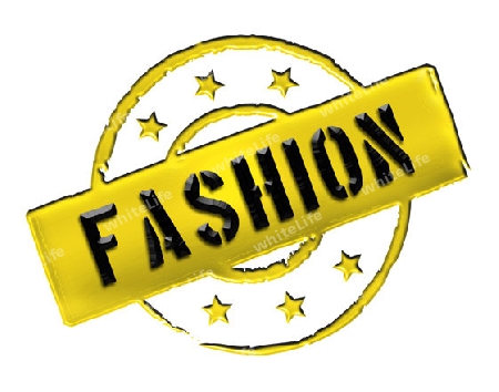 Sign and stamp for your presentation, for websites and many more named FASHION