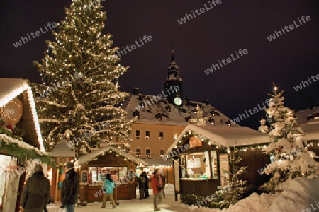 Weihnachtsmarkt in Annaberg-Buchholz