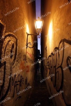  the old town of Freiburg im Breisgau in the Blackforest in the south of Germany in Europe.